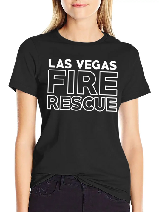 City Of Las Vegas Fire Rescue Nevada Firefighter Classic Fit Graphic Tee For Daily Comfort – Unisex Cotton Shirt